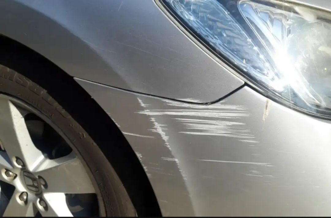 Poškrábané auto k výkupu